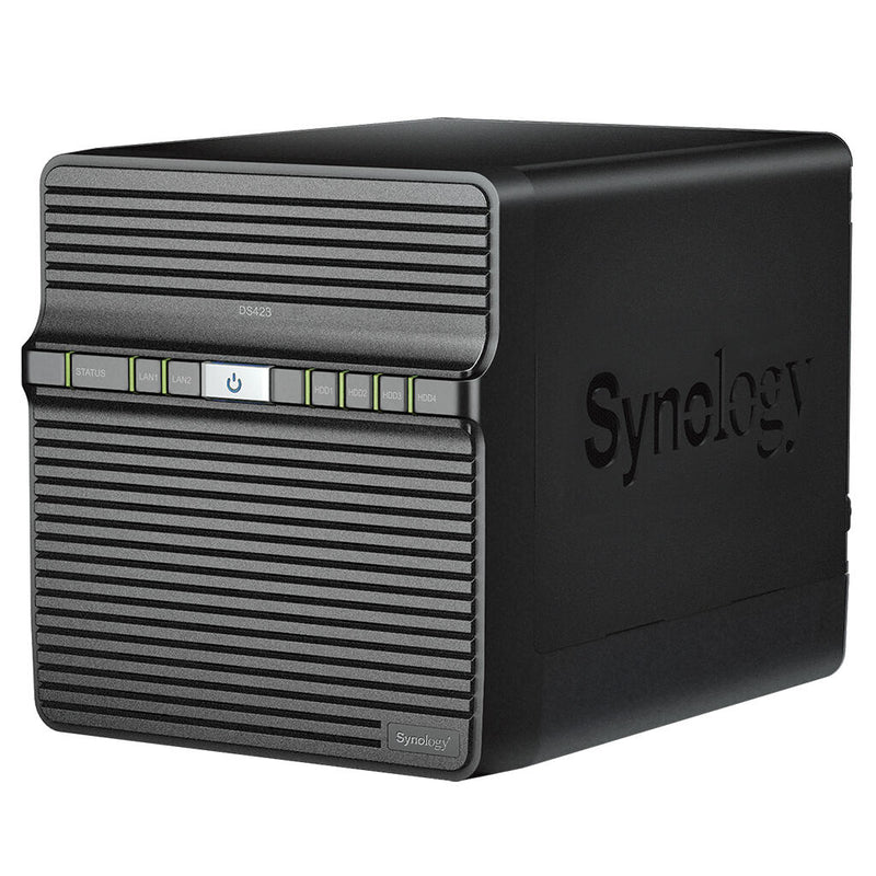 Synology DiskStation DS423 4 Einschübe NAS-Server Leergehäuse + 4x Synology Plus 3.5' SATA 6Gb/s Festplatte 4 TB (16TB)