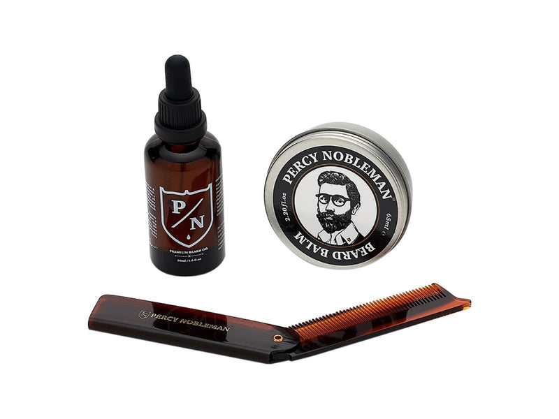 Percy Nobleman Premium Beard Care Kit