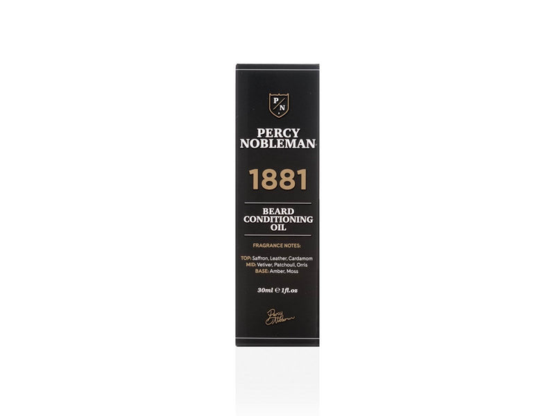 Percy Nobleman Beard Conditioning Oil 1881 - 30 ml
