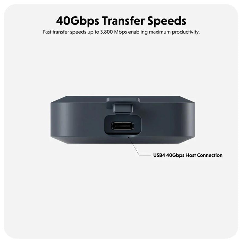 Hyper® HyperDrive EcoSmart™ USB4 SSD Enclosure