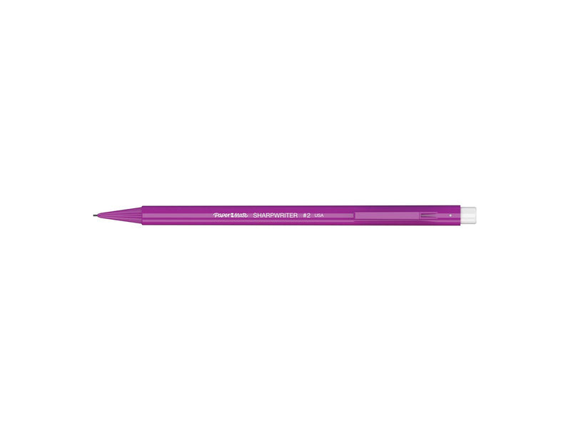 Paper Mate Non Stop-Druckbleistift | 0,7 mm | HB 2 | Schaft in sortierten Neonfarben | 4 Stück
