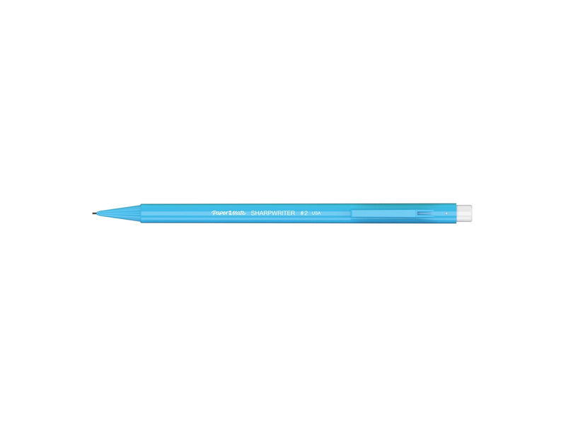 Paper Mate Non Stop-Druckbleistift | 0,7 mm | HB 2 | Schaft in sortierten Neonfarben | 4 Stück