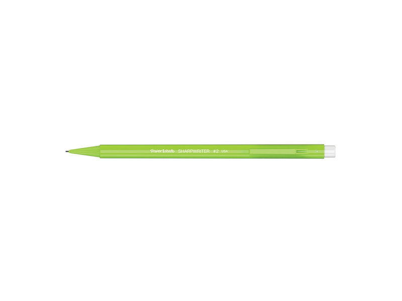 Paper Mate Non Stop-Druckbleistift | 0,7 mm | HB 2 | Schaft in sortierten Neonfarben | 4 Stück