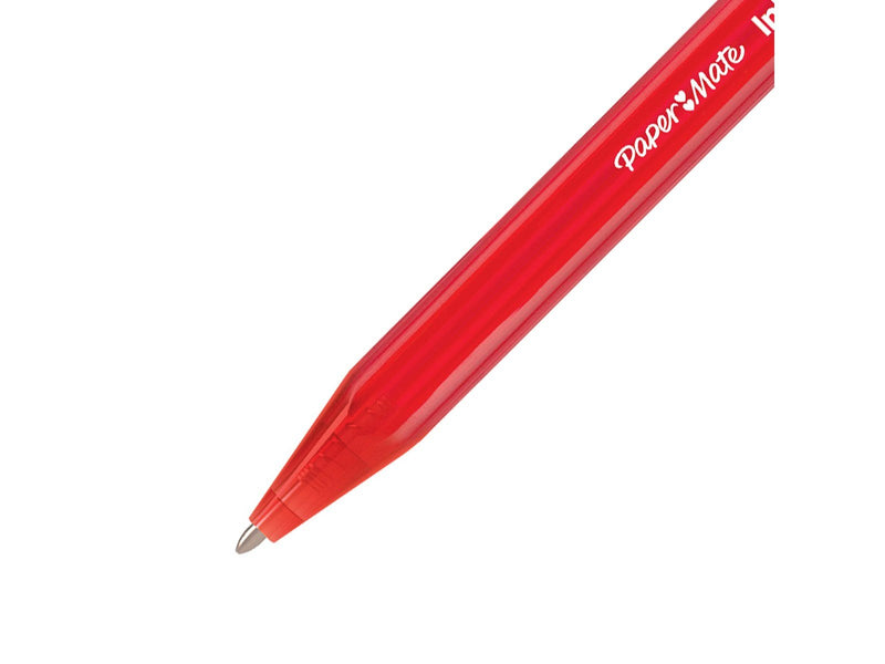 Paper Mate InkJoy 100RT Retractable Kugelschreiber | mittlere Spitze (1,0 mm) | Rot | 20 Stück