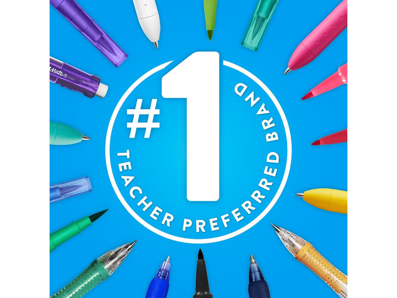 Paper Mate  Flair Filzstifte | mittlere Spitze (0,7 mm) | blau | 36 Stück