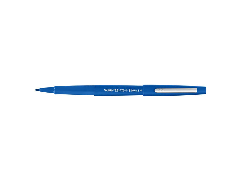 Paper Mate  Flair Filzstifte | mittlere Spitze (0,7 mm) | blau | 36 Stück