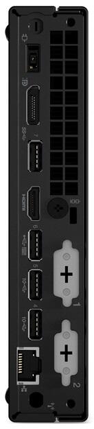 Lenovo ThinkCentre M70q Gen 3 Tiny PC Intel Core i5-12400T, 8GB RAM, 256GB SSD, WLAN, Bluetooth,