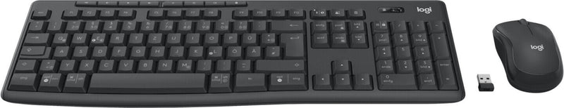 Logitech MK370 Combo for Business, kabelloses Tastatur- und Maus-Set Schwarz