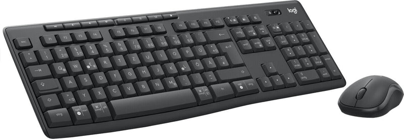 Logitech MK370 Combo for Business, kabelloses Tastatur- und Maus-Set Schwarz