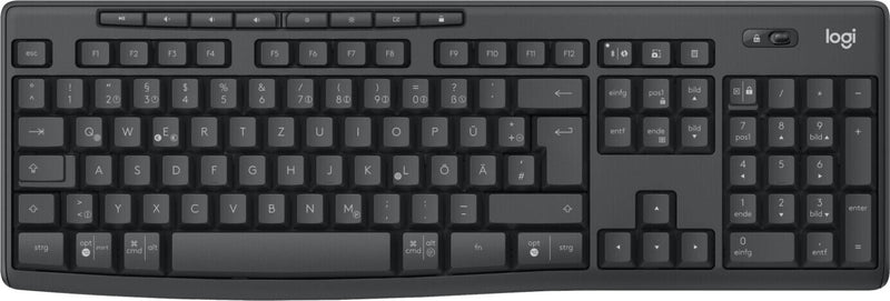 Logitech MK370 Combo for Business, kabelloses Tastatur- und Maus-Set Schwarz
