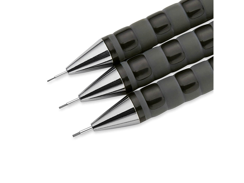 Rotring rOtring Tikky Druckbleistift Set | 0,35mm, 0.5mm und 0,7mm | Schwarz | 3-teiliges Set