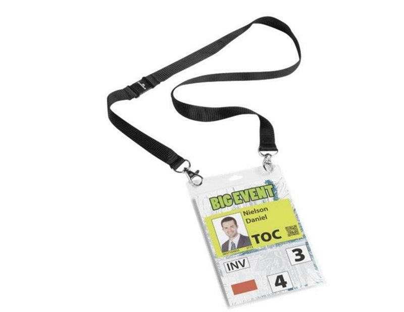 DURABLE Event-Namensschild A6 mit Textilband Duo 1