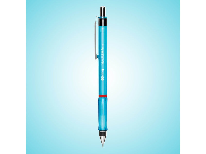 Rotring Visuclick Mechanical Pencil Set with 0.7mm 2B Leads (x24) | Assorted Barrel Colours