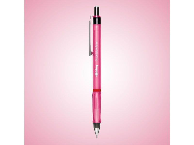 Rotring Visuclick Mechanical Pencil Set with 0.7mm 2B Leads (x24) | Assorted Barrel Colours