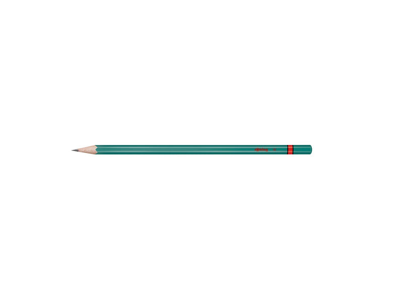 Rotring rOtring Woodcase Metallic-Bleistifte | HB-Blei | Verschiedene Farben | 4 Stück