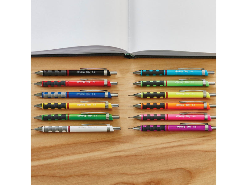 Rotring rOtring Tikky-Druckbleistift-Set mit Farbcodierung | 0,50 mm