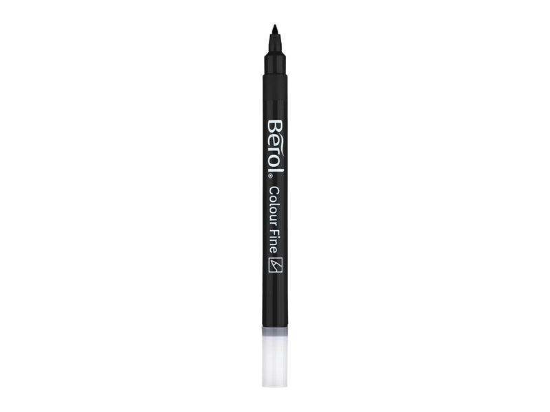 Berol Bunte, dünne Farbstifte, Strichbreite: 0,6 mm – schwarz, 12 Stifte
