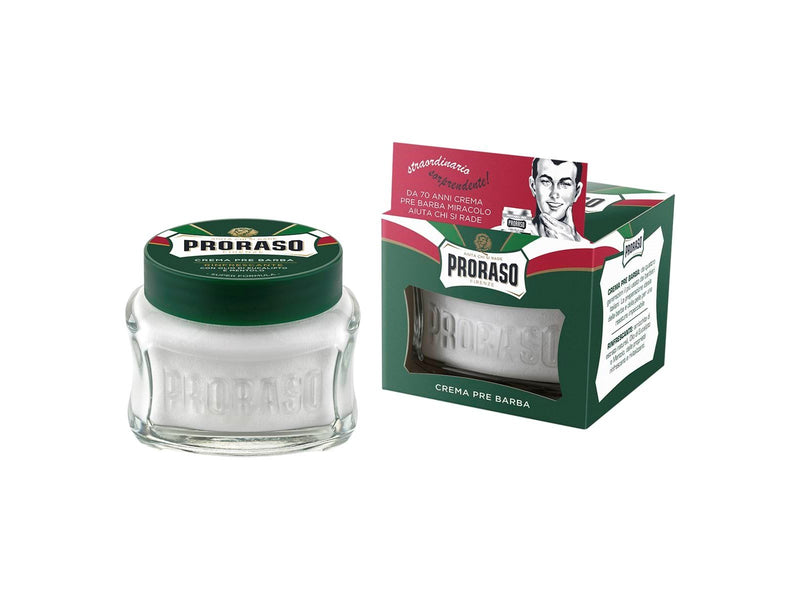 PRORASO Preshave Creme - Refresh Eucalyptus & Menthol - 100 ml