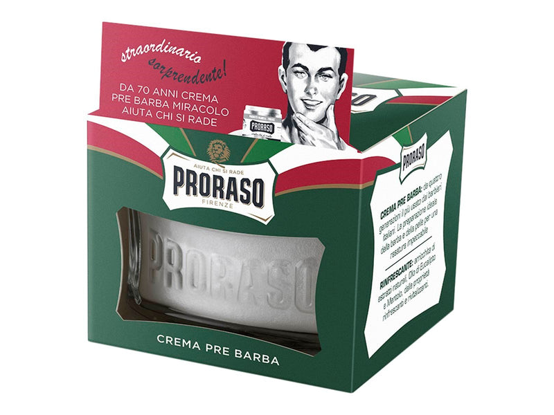 PRORASO Preshave Creme - Refresh Eucalyptus & Menthol - 100 ml