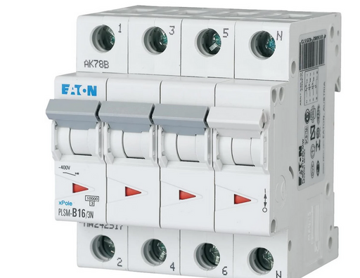 Eaton Plsm-c16/3n-mw - miniature circuit breaker mcb