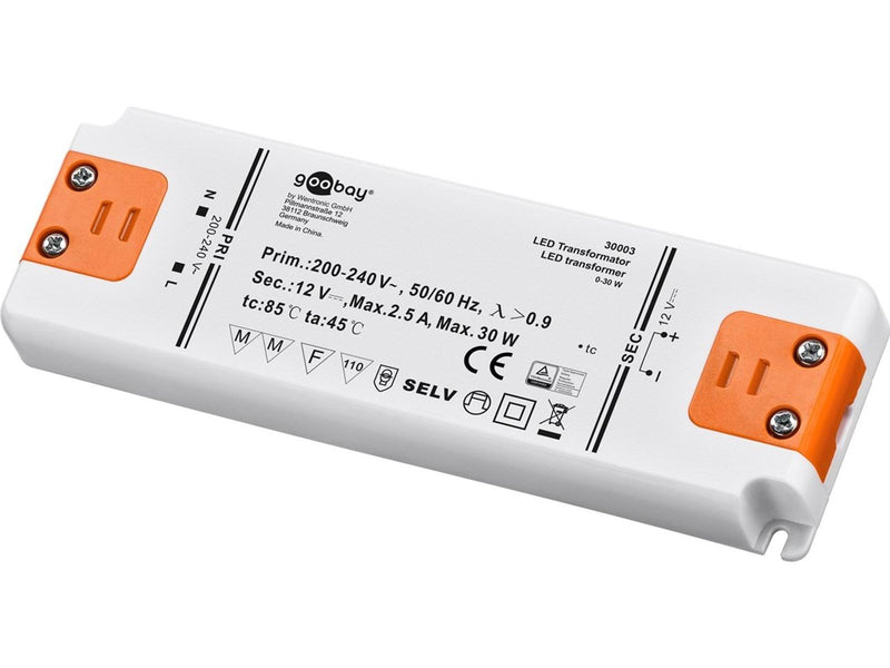 Pro LED Transformer 12 V (DC)/30 W 30 W orange-white