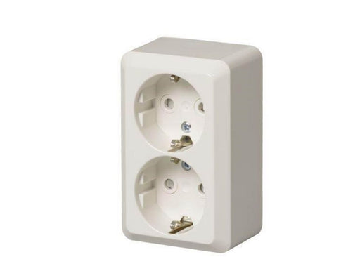 ABB Socket outlet schuko 2-g screwless term