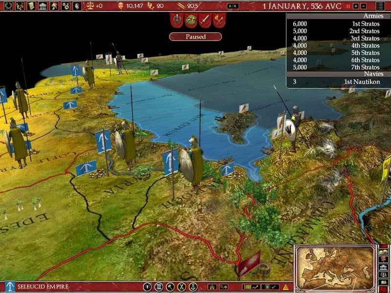Europa Universalis: Rome (Gold Edition) - Windows - Strategie - PEGI 12