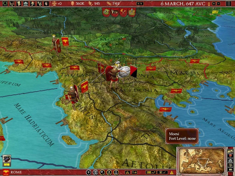 Europa Universalis: Rome (Gold Edition) - Windows - Strategie - PEGI 12