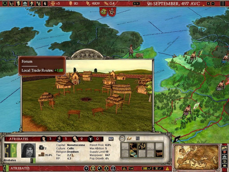 Europa Universalis: Rome (Gold Edition) - Windows - Strategie - PEGI 12