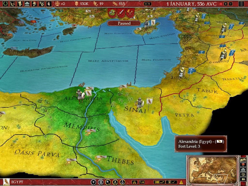 Europa Universalis: Rome (Gold Edition) - Windows - Strategie - PEGI 12