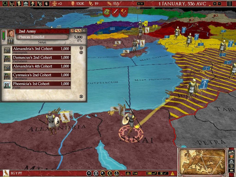 Europa Universalis: Rome (Gold Edition) - Windows - Strategie - PEGI 12