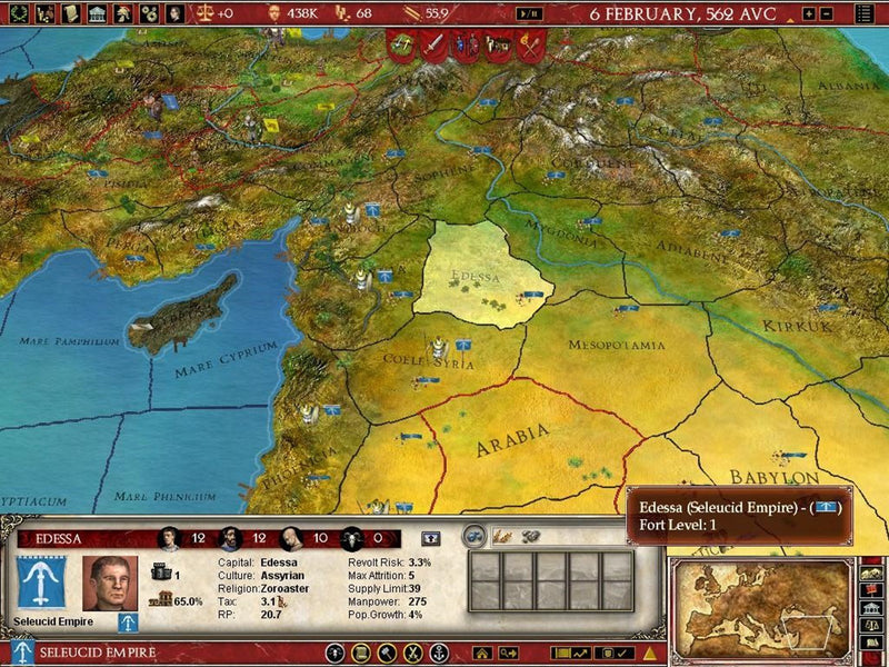 Europa Universalis: Rome (Gold Edition) - Windows - Strategie - PEGI 12