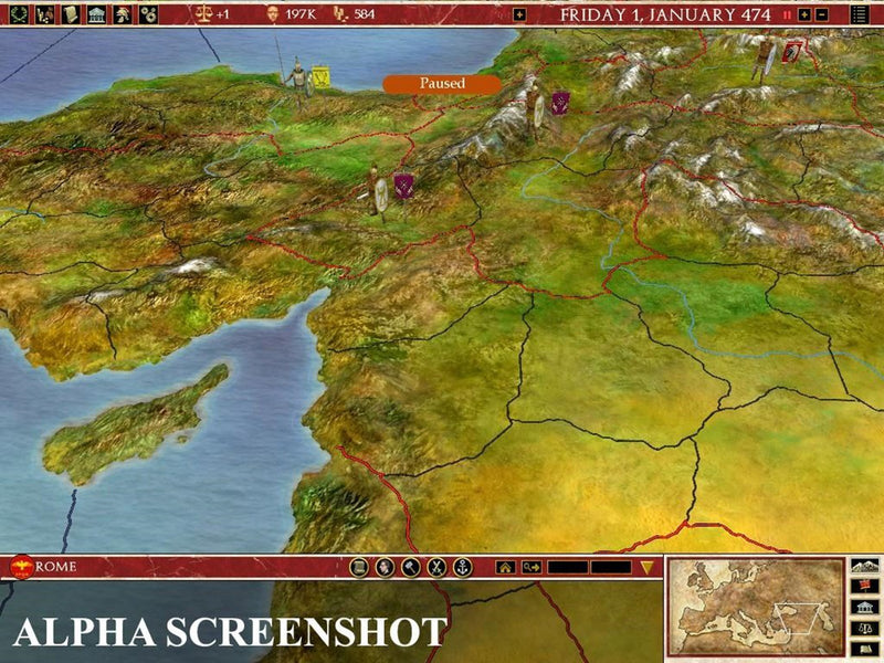 Europa Universalis: Rome (Gold Edition) - Windows - Strategie - PEGI 12
