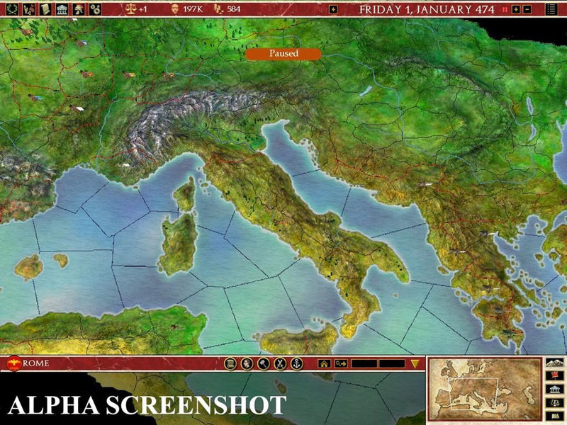 Europa Universalis: Rome (Gold Edition) - Windows - Strategie - PEGI 12