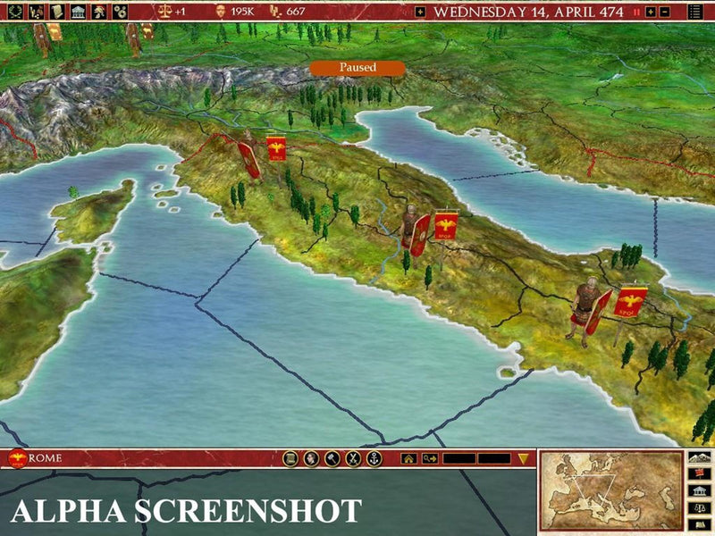 Europa Universalis: Rome (Gold Edition) - Windows - Strategie - PEGI 12