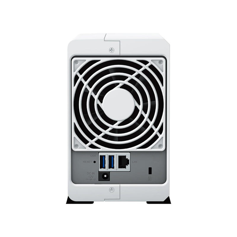 Synology DiskStation DS223J 2 Einschübe NAS-Server Leergehäuse + 2x Synology Plus 3.5' SATA 6Gb/s Festplatte 12 TB (24TB