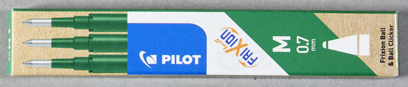 PILOT FRIXION Tintenrollerminen grün - 3 Stück