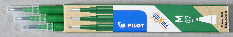 PILOT FRIXION Tintenrollerminen grün - 3 Stück