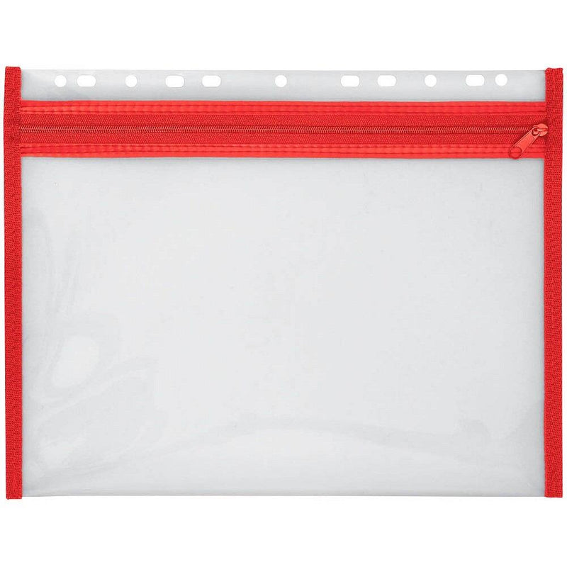 VELOFLEX Reißverschlussbeutel VELOBAG® A4 - rot