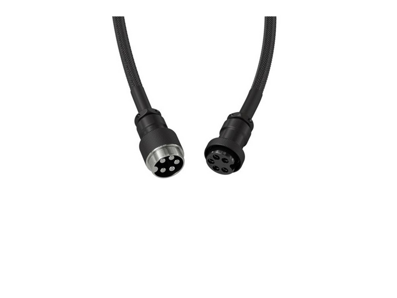 Glorious Coiled Cable - Phantom Black - Upgrade-Zubehör - Schwarz