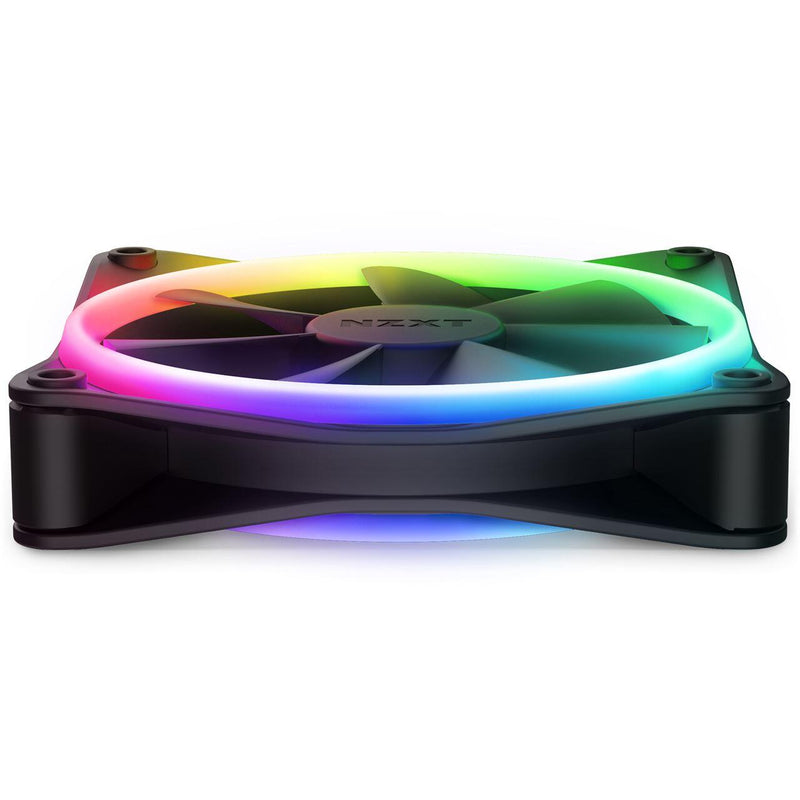 NZXT F120 RGB DUO - Gehäuselüfter, Schwarz (120mm, 20x LED)