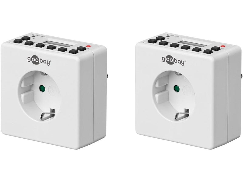 Pro 2 pcs Digital timer white - controls electronic