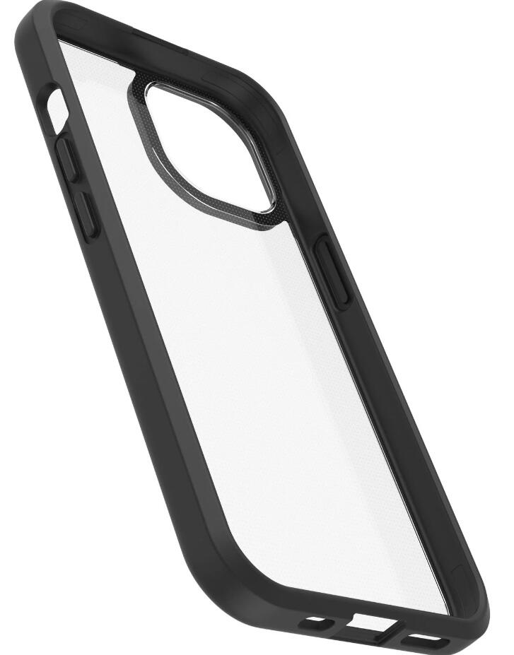 OtterBox React Series für das Apple iPhone 15 Pro - Clear/Schwarz