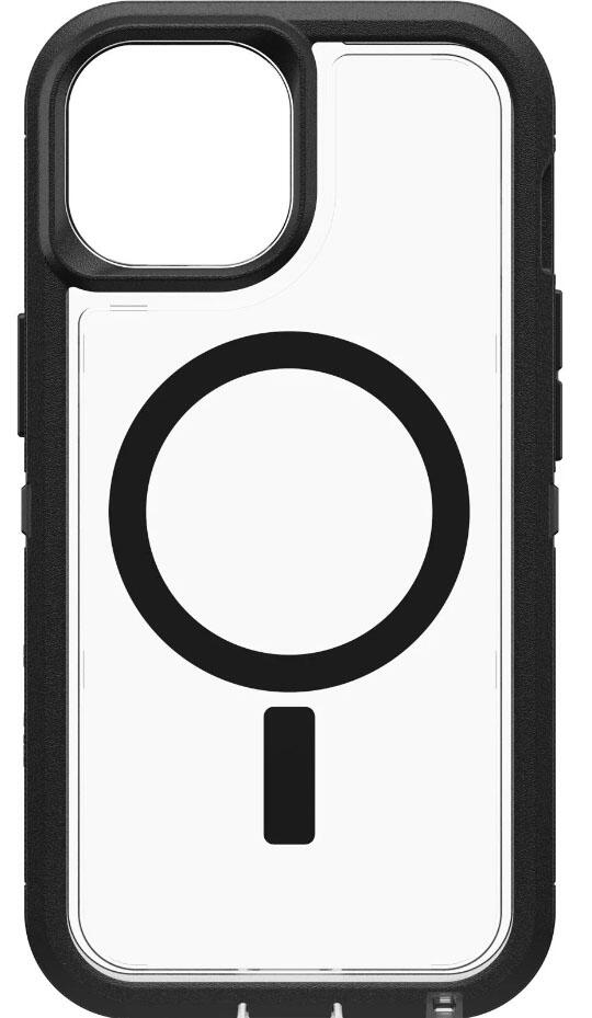 OtterBox Defender Series XT für das Apple iPhone 15 Pro - Clear/Schwarz