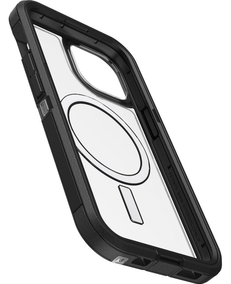 OtterBox Defender Series XT für das Apple iPhone 13 / 14 / 15 / 16e - Clear/Schwarz