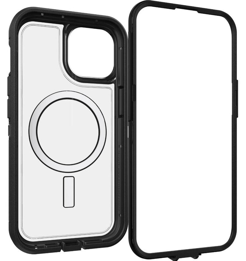 OtterBox Defender Series XT für das Apple iPhone 13 / 14 / 15 / 16e - Clear/Schwarz