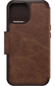 OtterBox Strada Series Folio mit MagSafe für das Apple iPhone 15 Pro - Espresso Braun