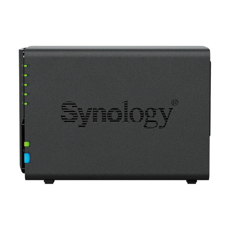Synology DiskStation DS224+ 2 Einschübe NAS-Server Leergehäuse + 2x WD Red® Plus NAS Festplatte 10 TB, 256MB (20TB)