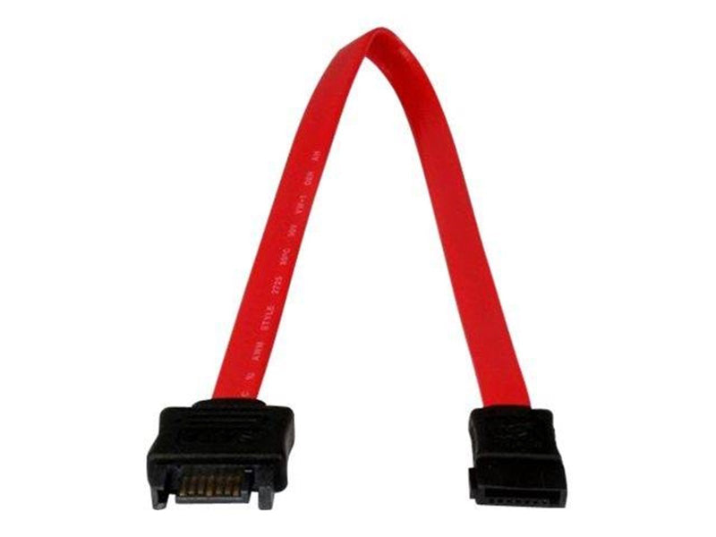 StarTech.com 0.3m SATA Extension Cable - 30cm 7 pin SATA Extension - 7 pin SATA Extension Cable - 7 pin SATA Extension cord - SA