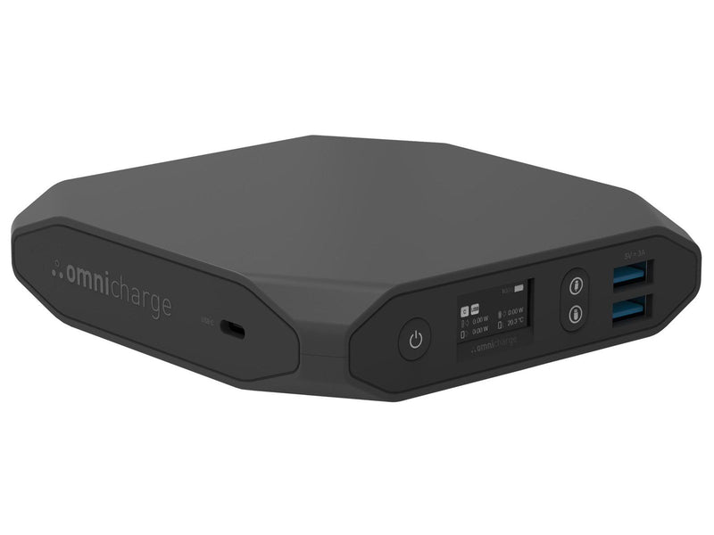 Omnicharge Omni20+ USB-C Powerbank (Akku) - schwarz - 20000 mAh